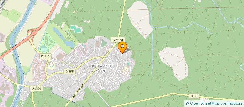 localisation de l'entreprise L'ATELIER DES JOSEPH  LACROIX-SAINT-OUEN