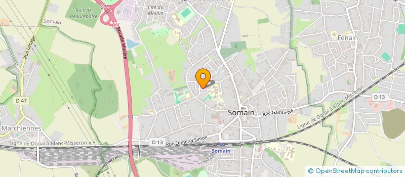 localisation de l'entreprise L'ATELIER DES LOULOUS  SOMAIN