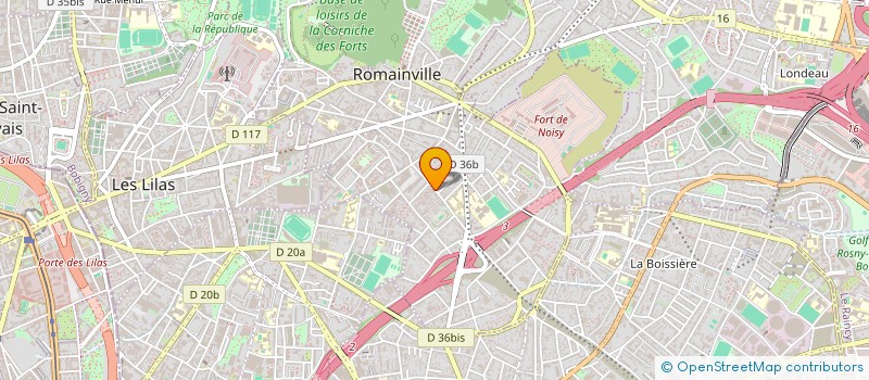 localisation de l'entreprise L'ATELIER DES LUTTES à MONTREUIL