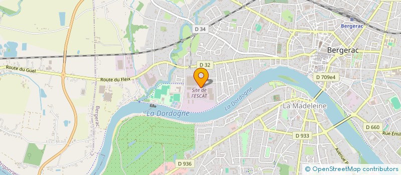 localisation de l'entreprise L ATELIER DES MARAICHERS à BERGERAC
