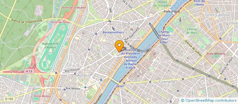 localisation de l'entreprise L' ATELIER DES MARIES  PARIS