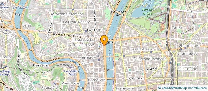 localisation de l'entreprise L ATELIER DES MEDIAS à LYON