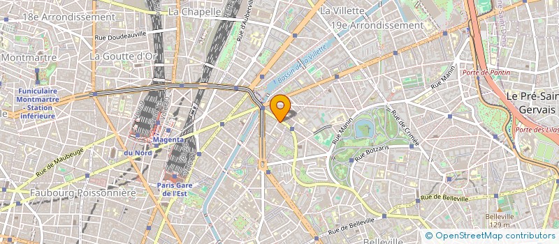 localisation de l'entreprise L ATELIER DES METIERS  PARIS