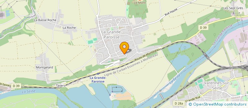 localisation de l'entreprise L'ATELIER DES NOUNOUS  LA GRANDE-PAROISSE