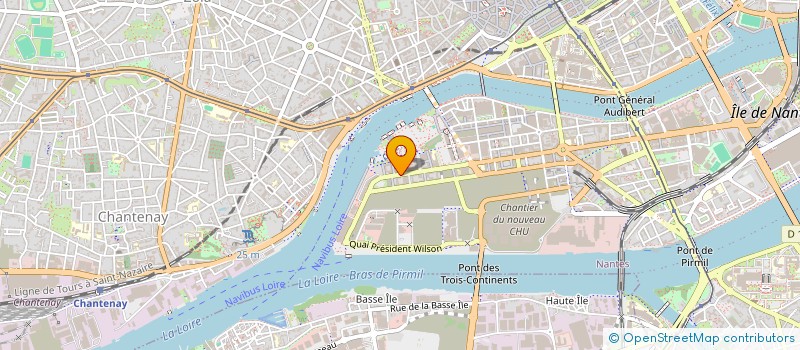 localisation de l'entreprise L'ATELIER DES NOUVEAUX ARTS à NANTES