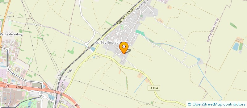 localisation de l'entreprise L'ATELIER DES NUANCES  RUFFEY-LES-ECHIREY