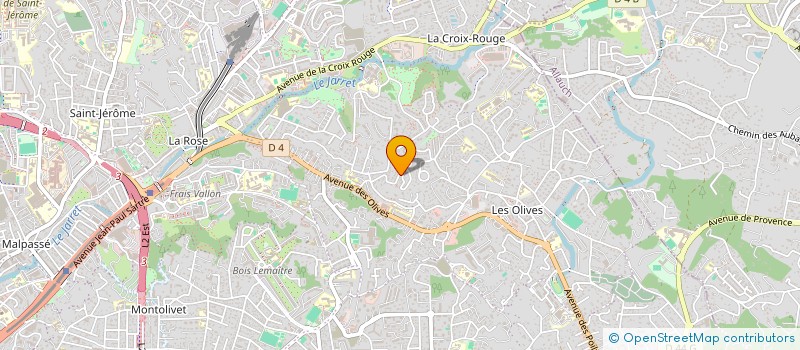 localisation de l'entreprise L'ATELIER DES OLIVES  MARSEILLE