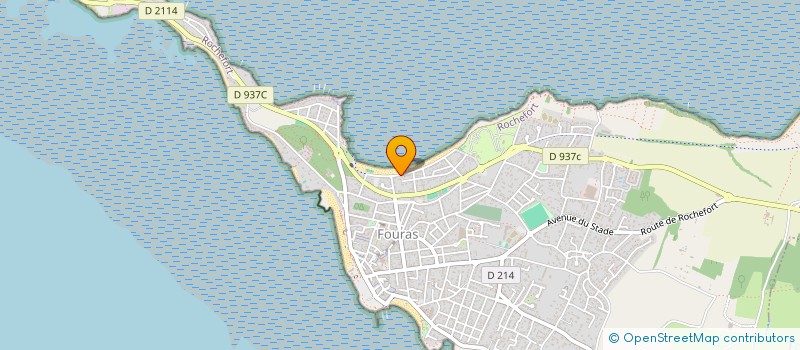 localisation de l'entreprise L'ATELIER DES ONDINES  FOURAS