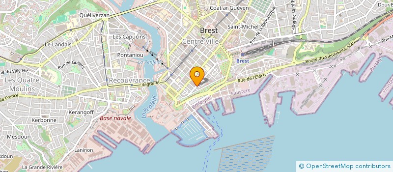 localisation de l'entreprise L'ATELIER DES ONGLES à BREST