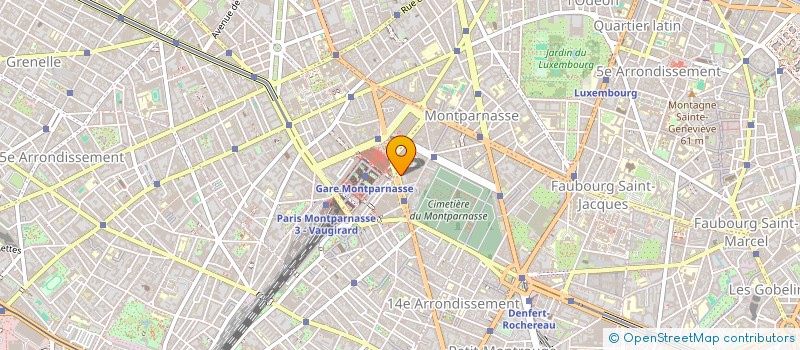 localisation de l'entreprise L ' ATELIER DES PAINS ET GATEAUX SAS  PARIS