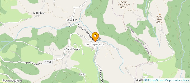 localisation de l'entreprise L'ATELIER DES PAYSANS DU RANCE à LAVAL-ROQUECEZIERE