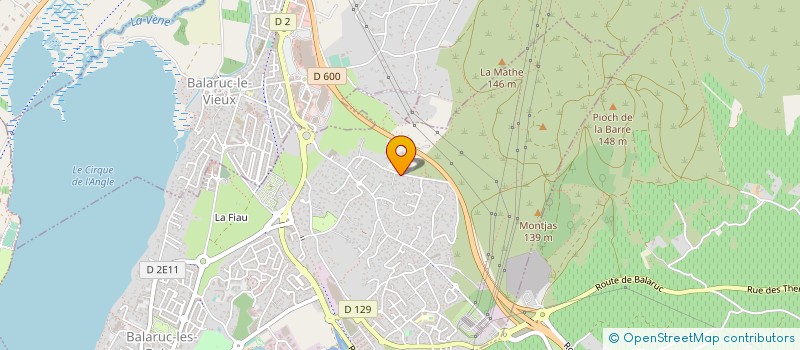 localisation de l'entreprise L ATELIER DES PECHEURS à BALARUC-LES-BAINS