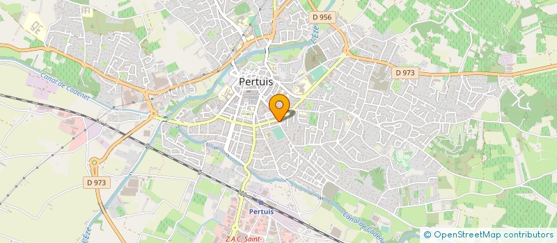 localisation de l'entreprise L'ATELIER DES PERSIENNES à PERTUIS