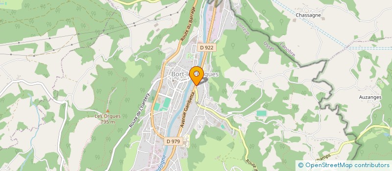 localisation de l'entreprise L'ATELIER DES PETITES MAINS à BORT-LES-ORGUES