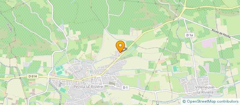localisation de l'entreprise L'ATELIER DES PLONGEURS  PEZILLA-LA-RIVIERE