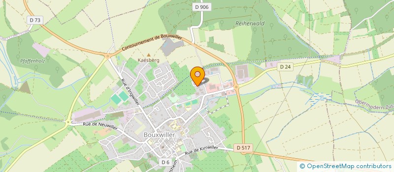 localisation de l'entreprise L'ATELIER DES PRAIRIES  BOUXWILLER