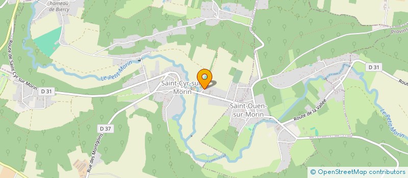 localisation de l'entreprise L'ATELIER DES PTITS MALINS  SAINT-CYR-SUR-MORIN