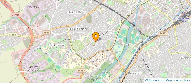 localisation de l'entreprise L'ATELIER DES REVES 70  MULHOUSE