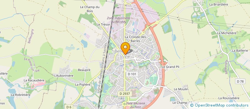 localisation de l'entreprise L'ATELIER DES REVES à CHAVAGNES-EN-PAILLERS