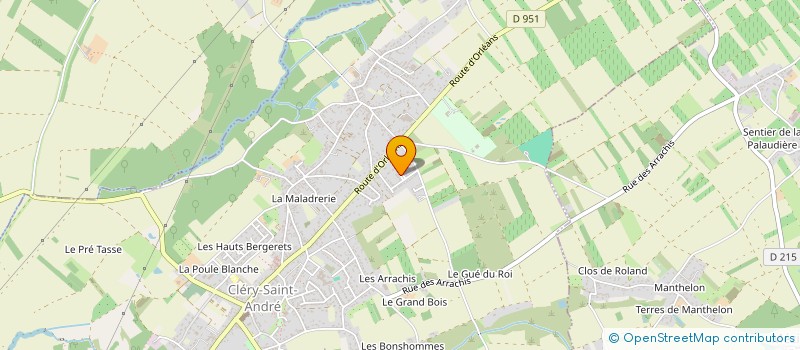 localisation de l'entreprise L'ATELIER DES REVES à CLERY-SAINT-ANDRE