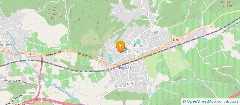 localisation de l'entreprise L'ATELIER DES ROBOTS  PIGNANS