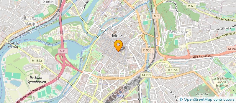 localisation de l'entreprise L'ATELIER DES SAISONS  METZ