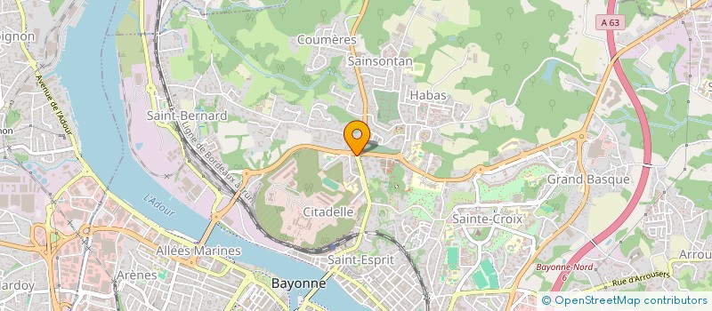 localisation de l'entreprise L'ATELIER DES SAVEURS à BAYONNE