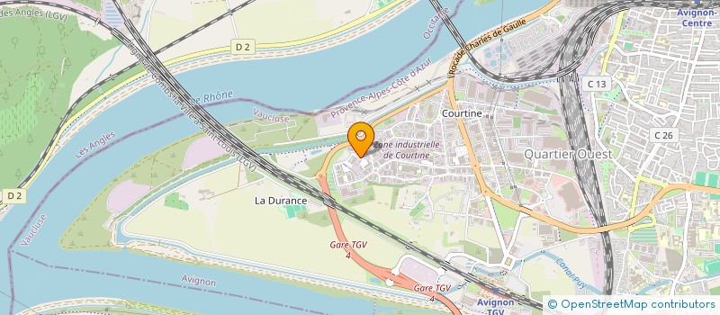 localisation de l'entreprise L'ATELIER DES SAVEURS  AVIGNON