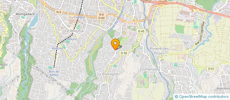 localisation de l'entreprise L'ATELIER DES SAVEURS à SAINT-DENIS