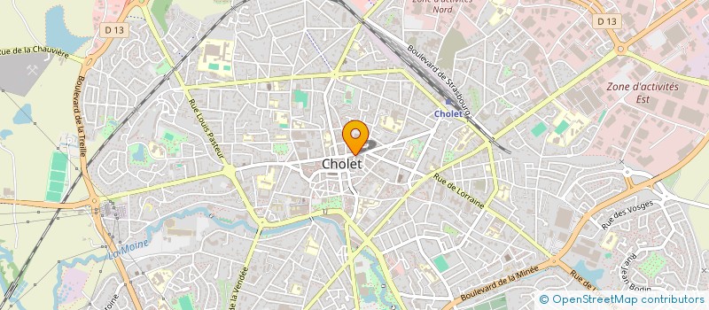 localisation de l'entreprise L'ATELIER DES SAVEURS à CHOLET