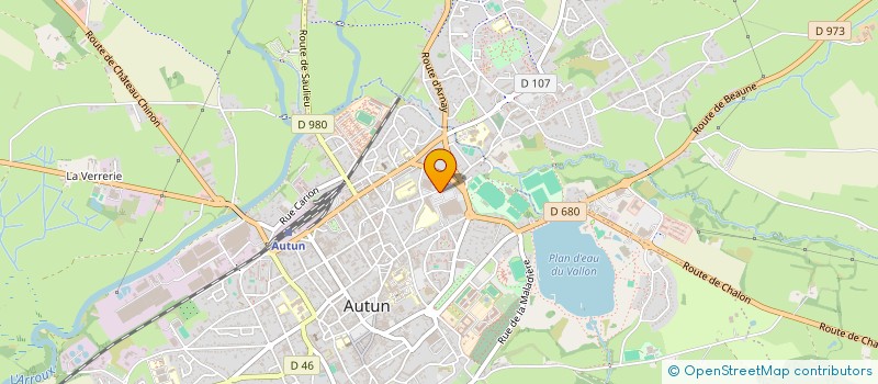 localisation de l'entreprise L'ATELIER DES SERVICES à AUTUN