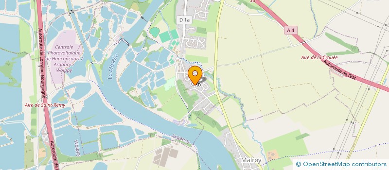 localisation de l'entreprise L'ATELIER DES SOLS & FILS  ARGANCY