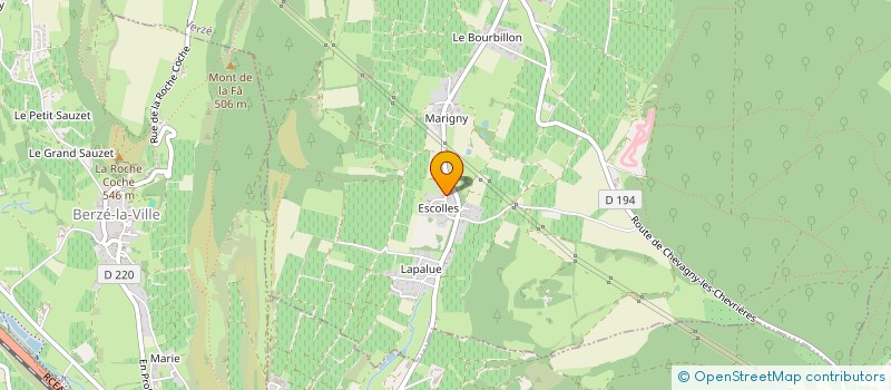 localisation de l'entreprise L ATELIER DES SOLUTIONS COMMERCIALES EN RHONE ALPES  VERZE