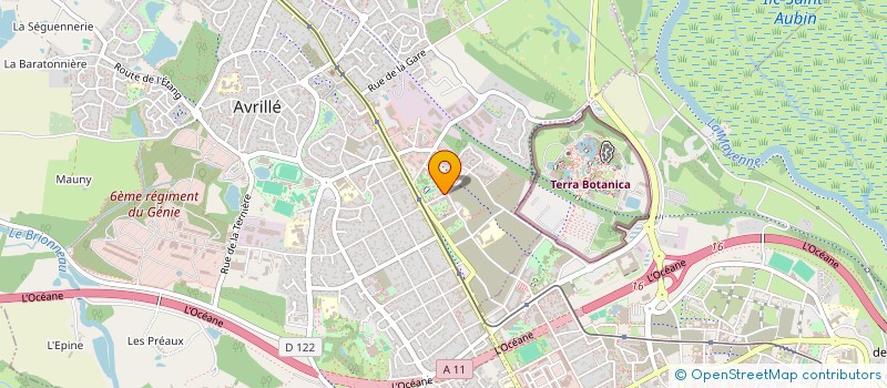 localisation de l'entreprise L'ATELIER DES SOMMETS  AVRILLE