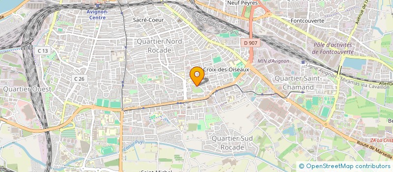 localisation de l'entreprise L'ATELIER DES SOURCES  AVIGNON