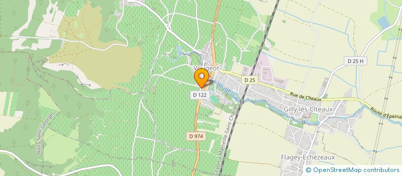 localisation de l'entreprise L'ATELIER DES VINS à VOUGEOT