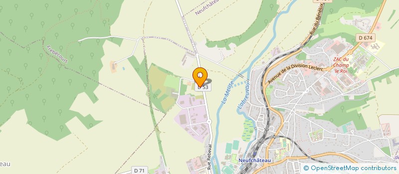 localisation de l'entreprise L ATELIER DES VOSGES PAR TAILLARDAT à NEUFCHATEAU