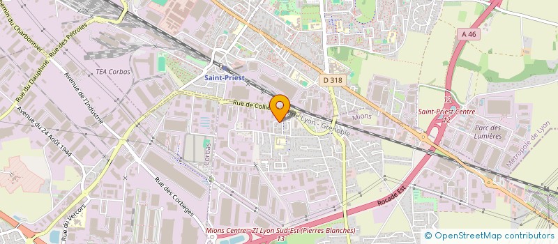 localisation de l'entreprise L' ATELIER DES ZINCS  MIONS