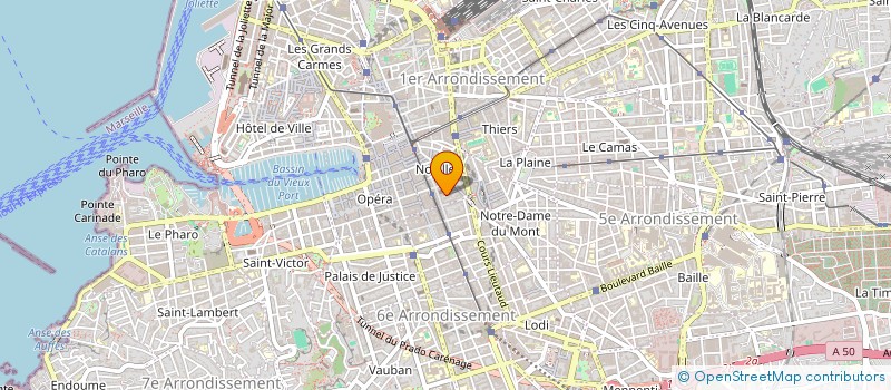 localisation de l'entreprise L'ATELIER DESIGN STUDIO à MARSEILLE