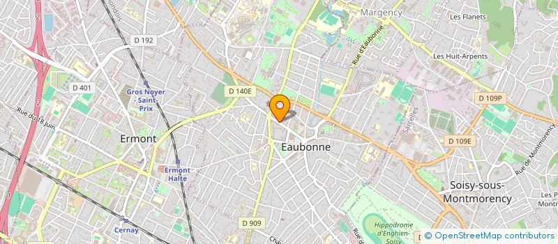 localisation de l'entreprise L ATELIER DESSIN PEINTURE à EAUBONNE