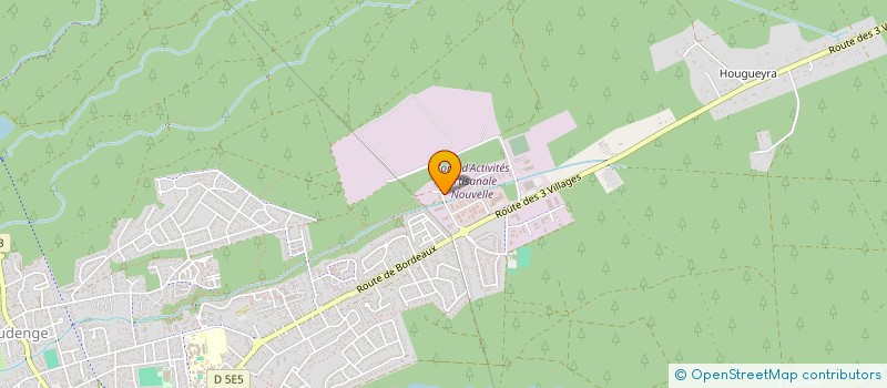 localisation de l'entreprise L'ATELIER DOUSSAINT  AUDENGE