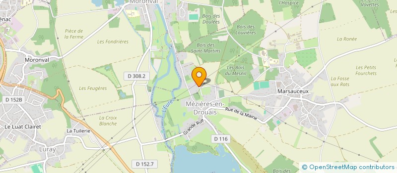 localisation de l'entreprise L'ATELIER DROUAIS DU STORE SARL à MEZIERES-EN-DROUAIS