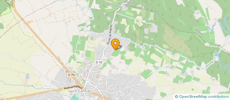 localisation de l'entreprise L'ATELIER DU 811  SAINT-CANNAT