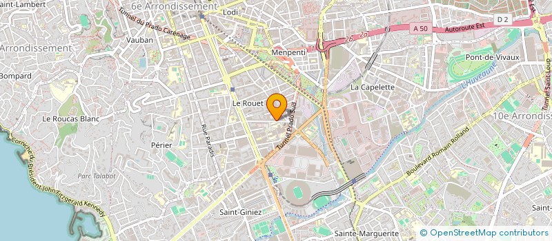 localisation de l'entreprise L'ATELIER DU BAIN ITEMSO à MARSEILLE