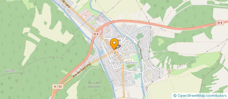 localisation de l'entreprise L'ATELIER DU BARROIS à LIGNY-EN-BARROIS