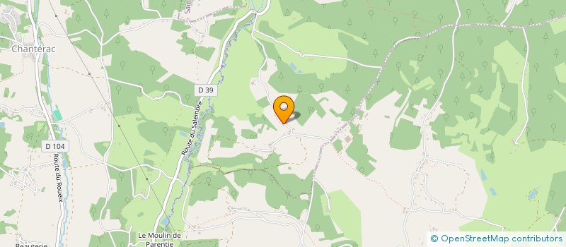 localisation de l'entreprise L'ATELIER DU BATI  SAINT-AQUILIN