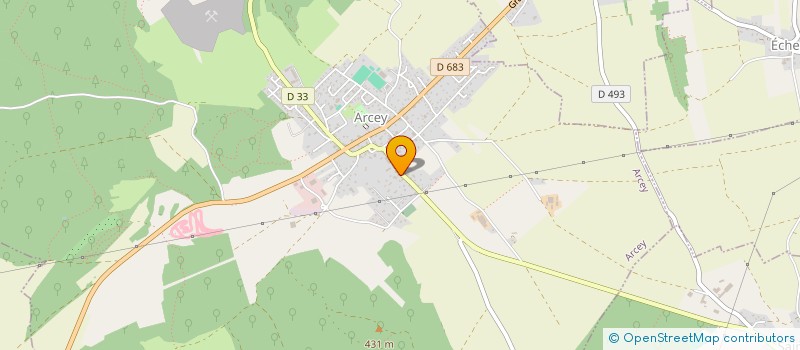 localisation de l'entreprise L'ATELIER DU BERGER  ARCEY