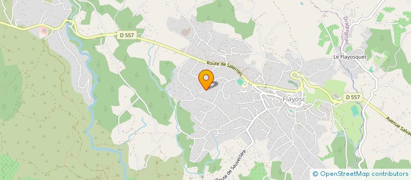 localisation de l'entreprise L ATELIER DU BETON CIRE  FLAYOSC