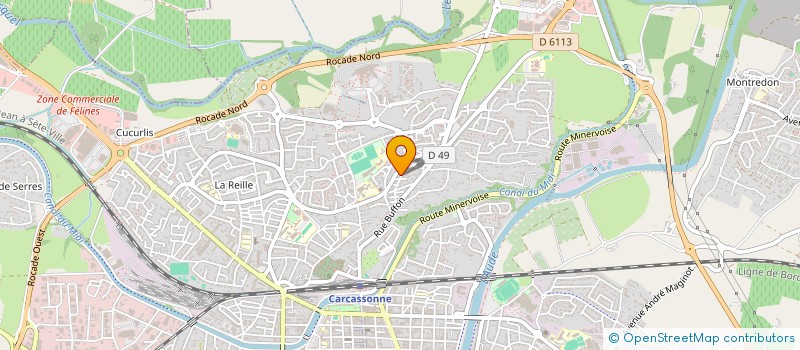 localisation de l'entreprise L'ATELIER DU BIJOU  CARCASSONNE