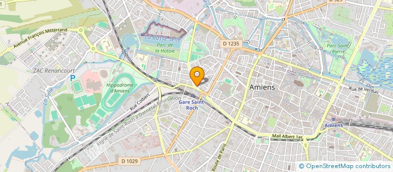 localisation de l'entreprise L'ATELIER DU BIJOU 80 à AMIENS